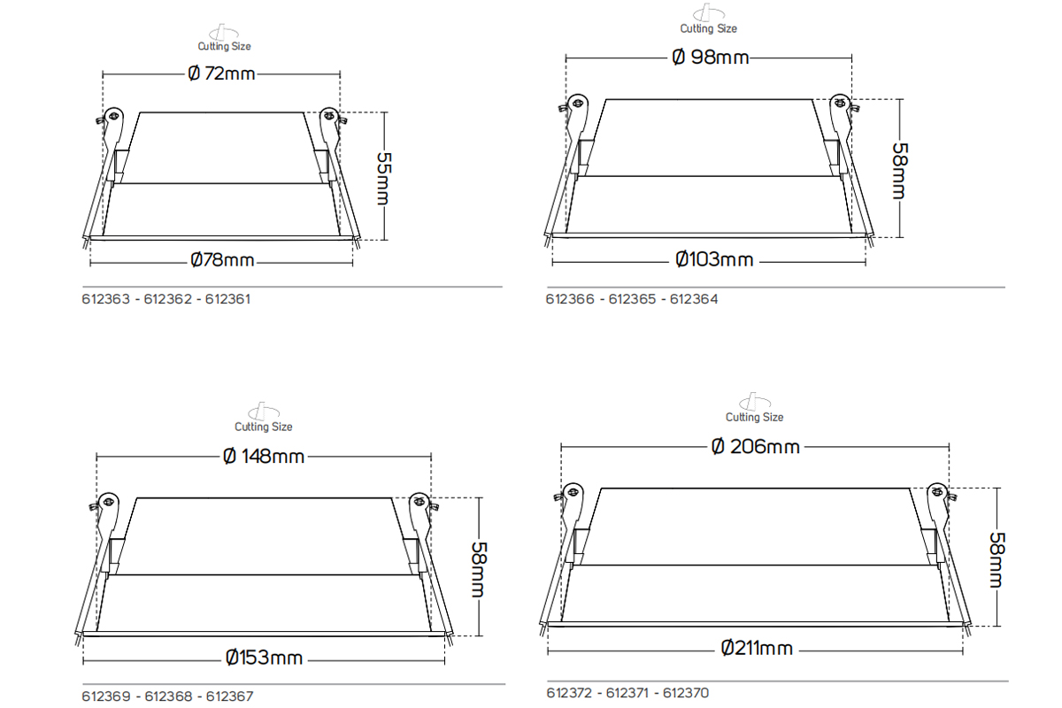 Non-dimmable