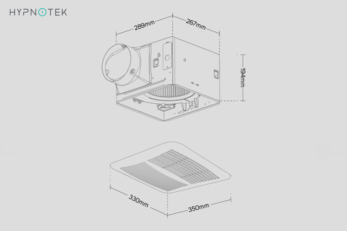 Customizable Airflow with Speed Controller