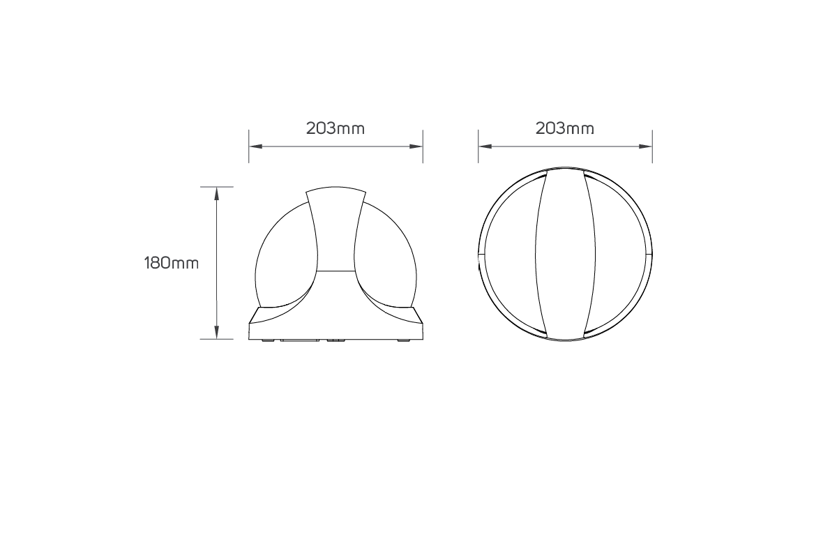 Energy-Saving Brightness with 13W LED Efficiency