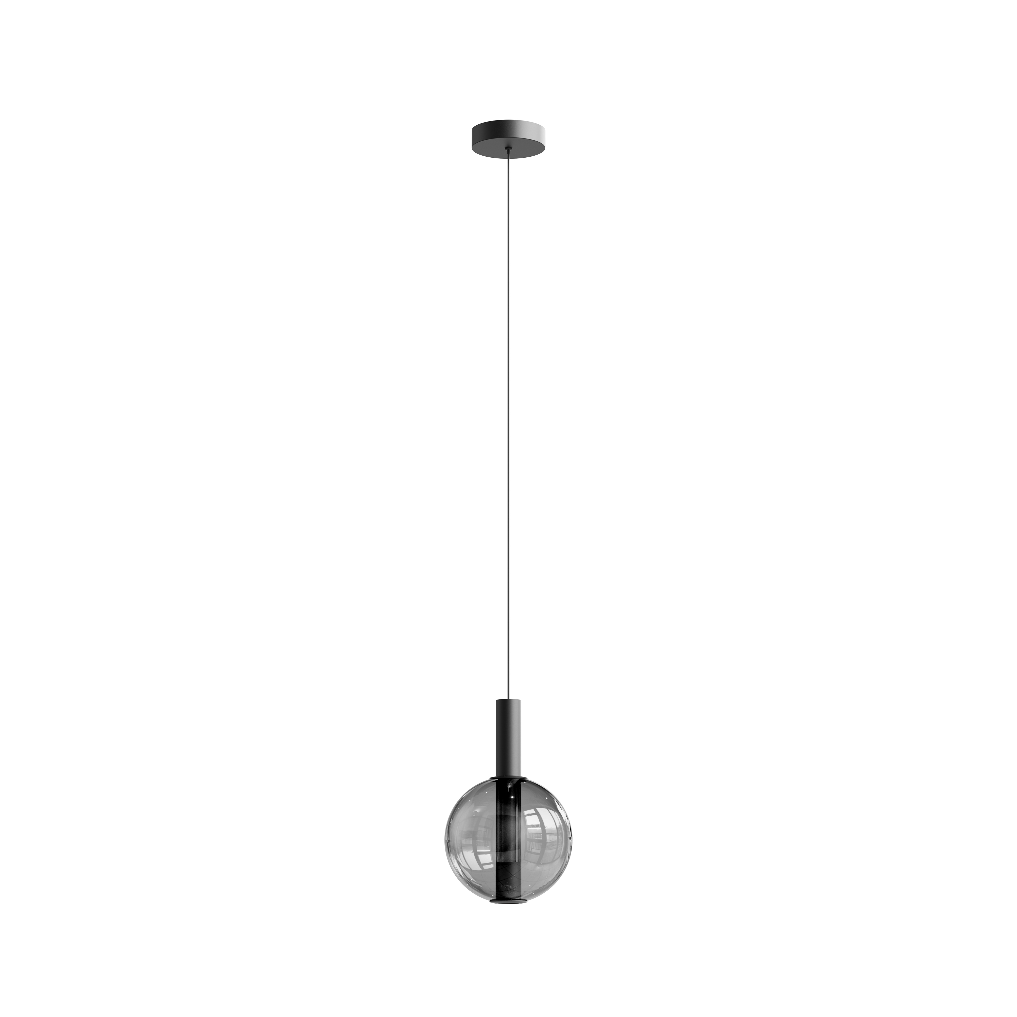 7W / D200*H1500 / Black+Smoky